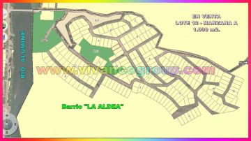 Lote 1.000 m2. - Bº La Aldea - Localidad de Aluminé