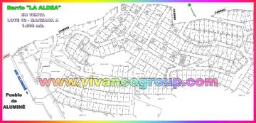 Lote 1.000 m2. - Bº La Aldea - Localidad de Aluminé