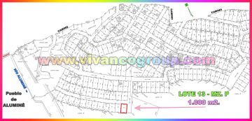 Se vende Lote 1.000 m2. en Barrio La Aldea de Aluminé, Provincia de Neuquén