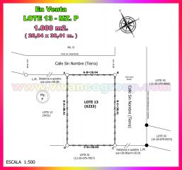 Se vende Lote 1.000 m2. en Barrio La Aldea de Aluminé, Provincia de Neuquén