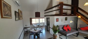 SEMANA SANTA SIERRAS DE CORDOBA-CHALET C/PILETA vista al lago