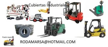 CUBIERTA maciza 650X10 autoelevador rodamarsa tires