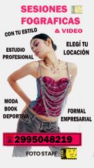 Sesión fotográficas y video- Estudio profesional / domicilio o locacion favorita