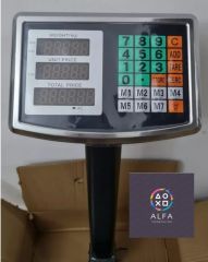 Balanza báscula soporta hasta 300 kg