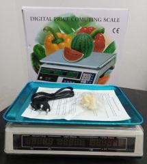 Balanza Comercial Digital 40 Kg Nueva. Doble Pantalla