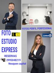 FOTO ESTUDIO EXPRESS PARA PERFILES COMERCIALES.
