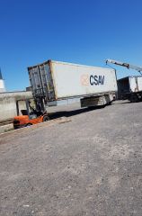 Container Camara frigorifica Contenedor refrigerado Carrier