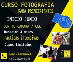 FOTOGRAFIA CURSO PARA PRINCIPIANTES