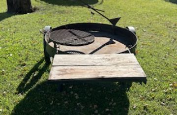 Asador Parrilla con Ruedas