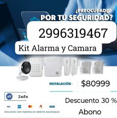 Alarma y Camara de Seguridad