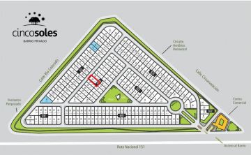 Terreno En Venta Con Piscina / Barrio Privado Cinco Soles - Cinco Saltos