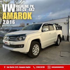 AMS AUTOMTORES VENDE AMAROK HIGHLINE180 CV 4X2 2016