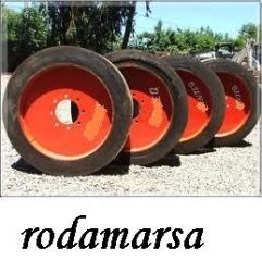 Cubierta maciza 650 x 10 solidas  autoelevadores SFM