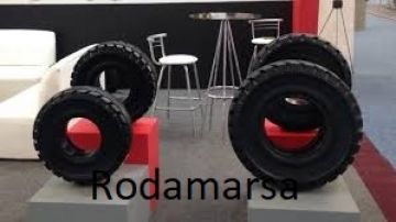 Cubierta maciza 650 x 10 solidas  autoelevadores SFM