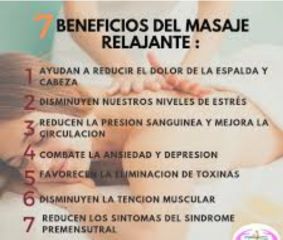 Masajes Super relajantes y descontracturantes