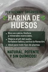 Fertilizante de hueso 100 mineral y efectivo -HACEMOS ENVIOS