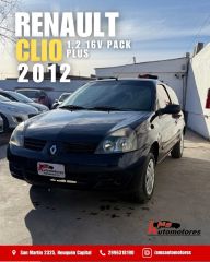 AMS AUTOMOTORES VENDE RENAULT CLIO 2012