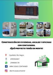 ARM Casas Container. (Casas, oficinas o locales)