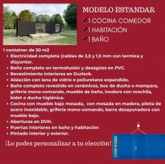 CASAS CONTAINER LISTAS PARA USAR. COMPLETAS