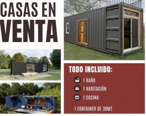 CASAS CONTAINER LISTAS PARA USAR. COMPLETAS