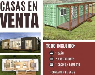 CASAS CONTAINER LISTAS PARA USAR. COMPLETAS