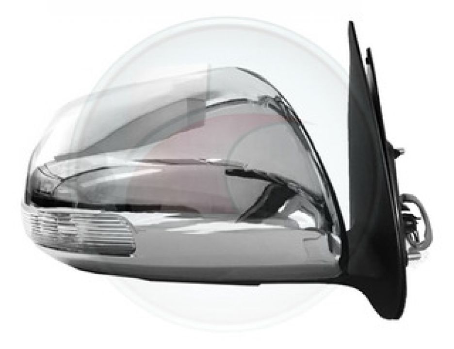 Espejo Toyota Hilux SRV derecho (acompañante) cromado c/giro