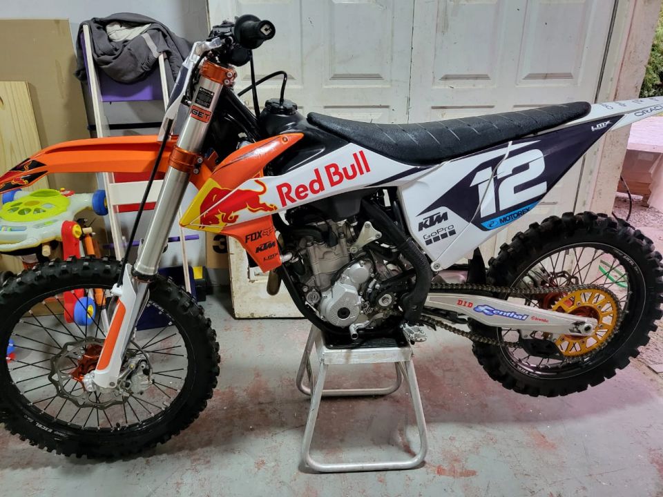 VENDO O PERMUTO MOTO US$ 12.500 -MARCA KTM 350 CC- MODELO SX 2019