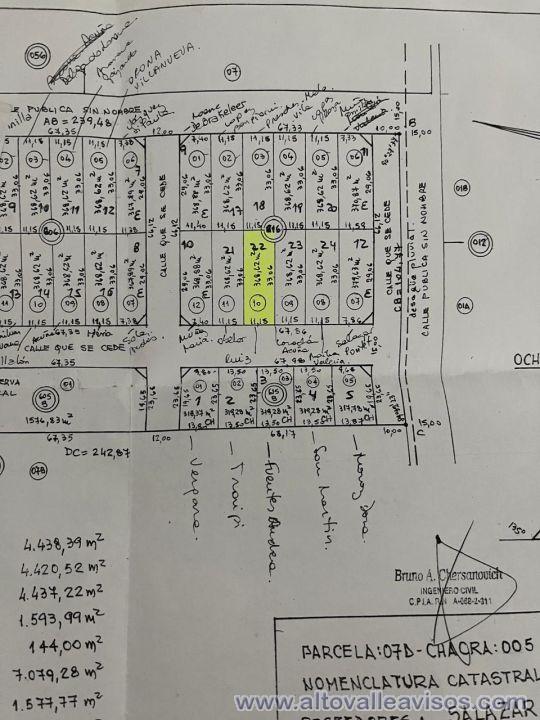VENDO TERRENO EN CINCO SALTOS