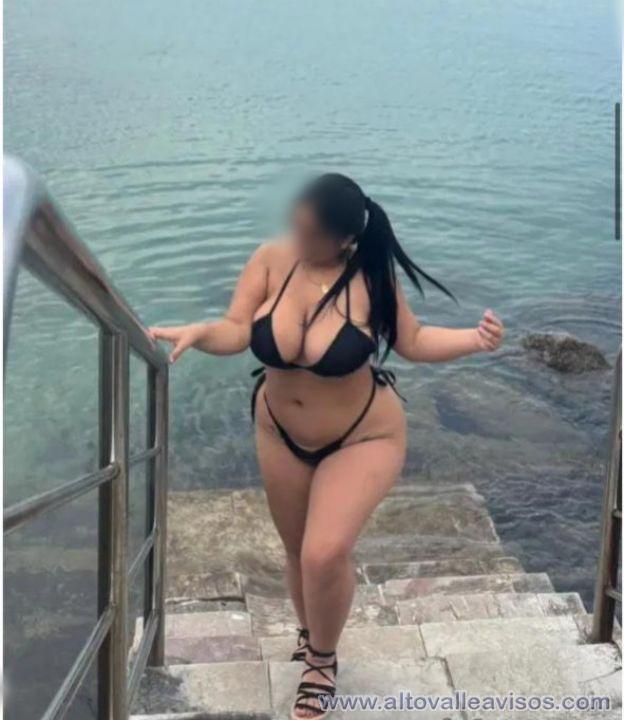 Curvy hermosa… de paso por Añelo