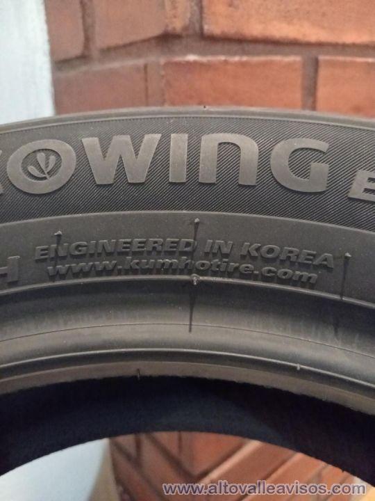  CUBIERTAS KUMHO 185 60 15  84H PAR GOL CRONOS ETIOS ON&Iacute;S CLIO