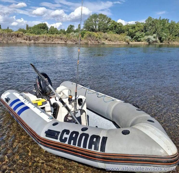 Vendo semirrigido 4,50 40hp 2 tiempos